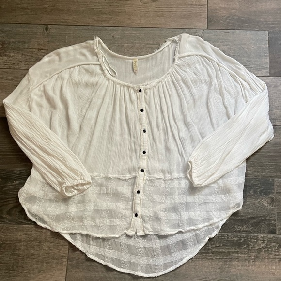 Free People Tops - Free People Peasant Top